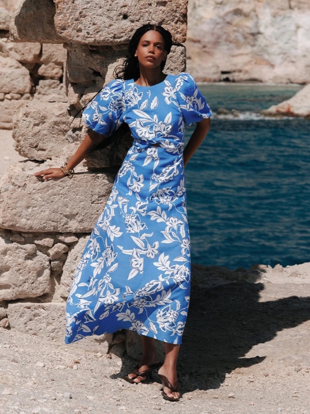 KIVARI Ren Cut Out Maxi Dress